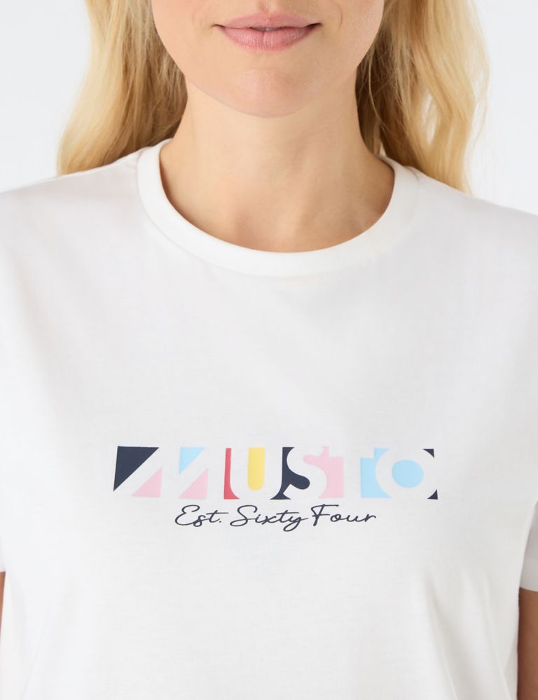 Pure Cotton Logo T-Shirt 3 of 4