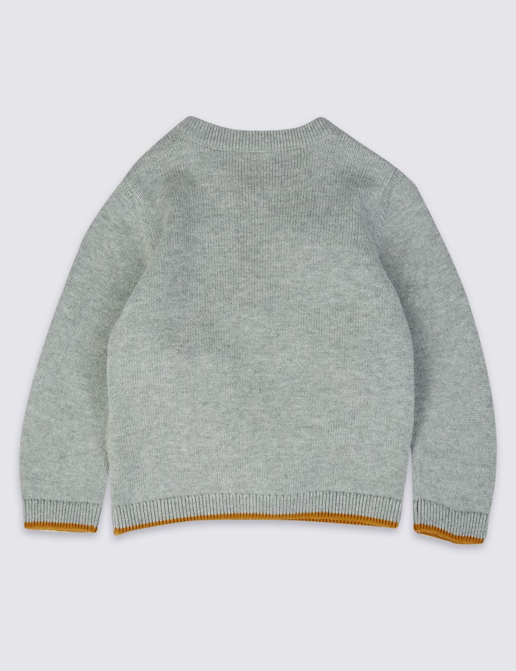 Pure Cotton Long Sleeve Jumper 1 of 3