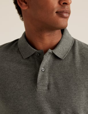 long sleeve polo shirt marks and spencer