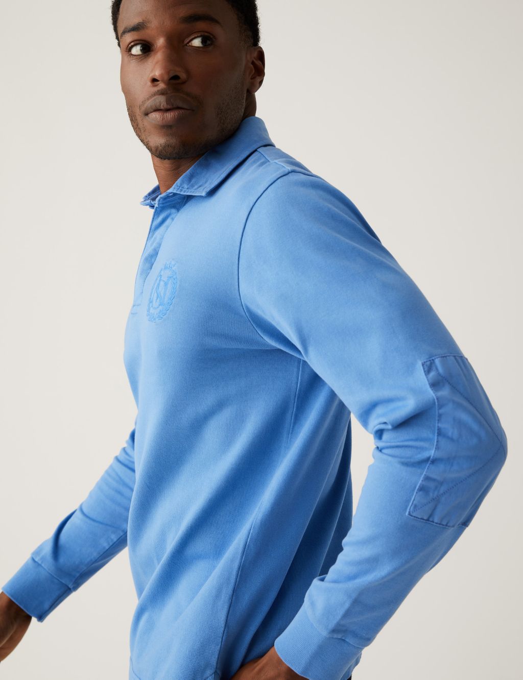 Pure Cotton Long Sleeve Rugby Shirt 3 of 5