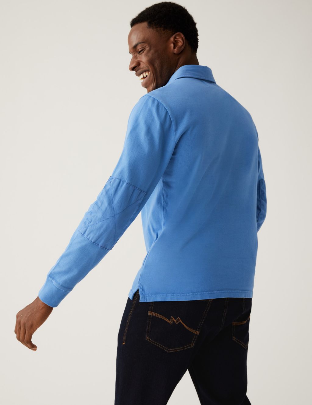 Pure Cotton Long Sleeve Rugby Shirt 5 of 5