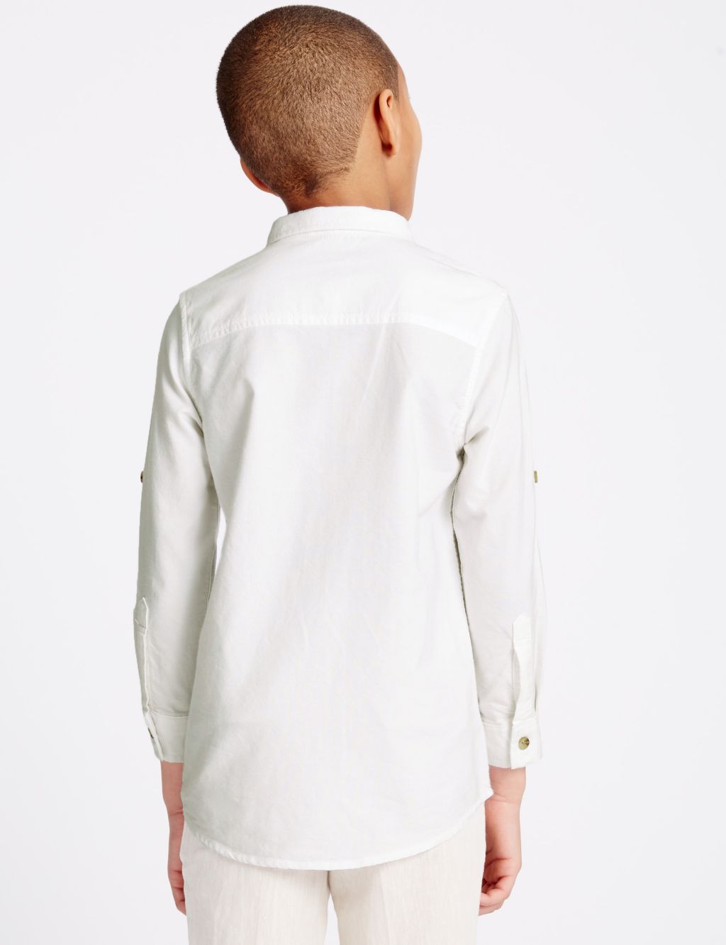 Pure Cotton Long Sleeve Shirt (3-14 Years) 2 of 6