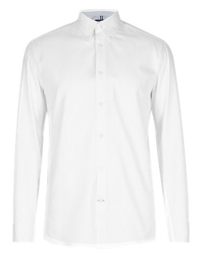 Pure Cotton Long Sleeve Shirt Image 2 of 4