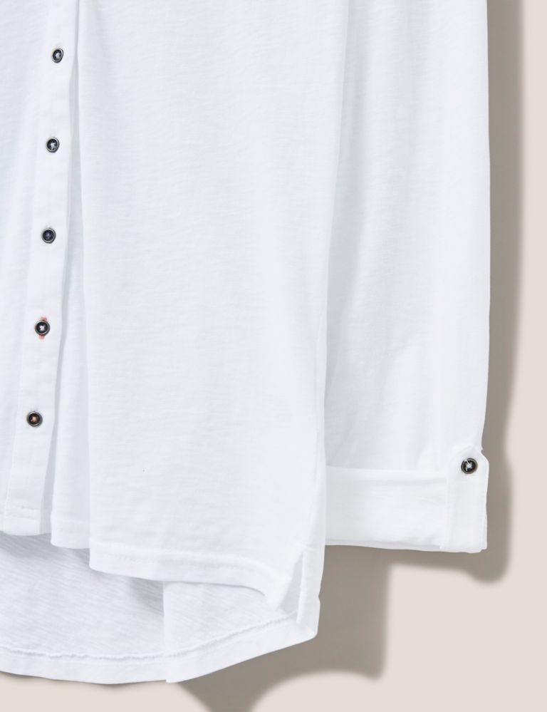 Pure Cotton Long Sleeve Shirt | White Stuff | M&S