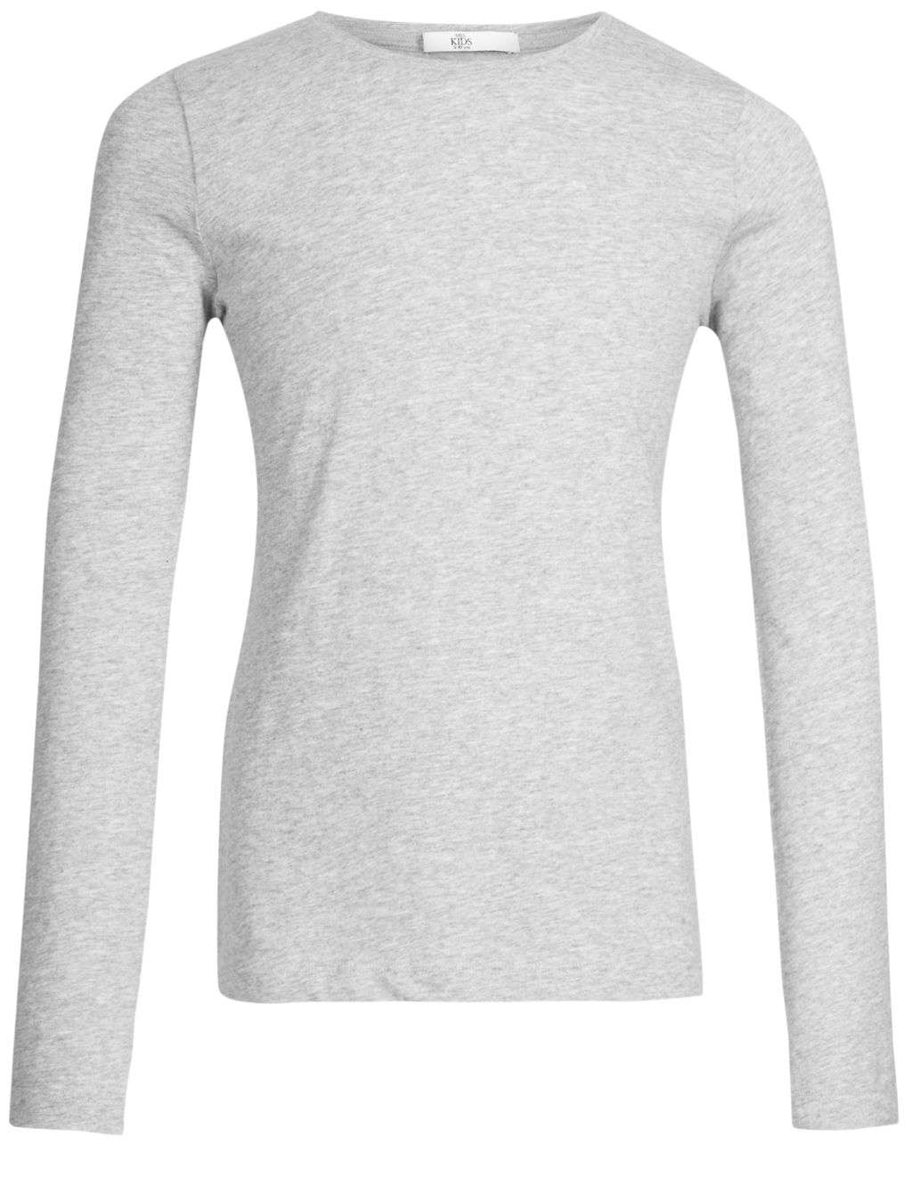 Pure Cotton Long Sleeve T-Shirt with StayNEW™ (3-14 Years) 4 of 5