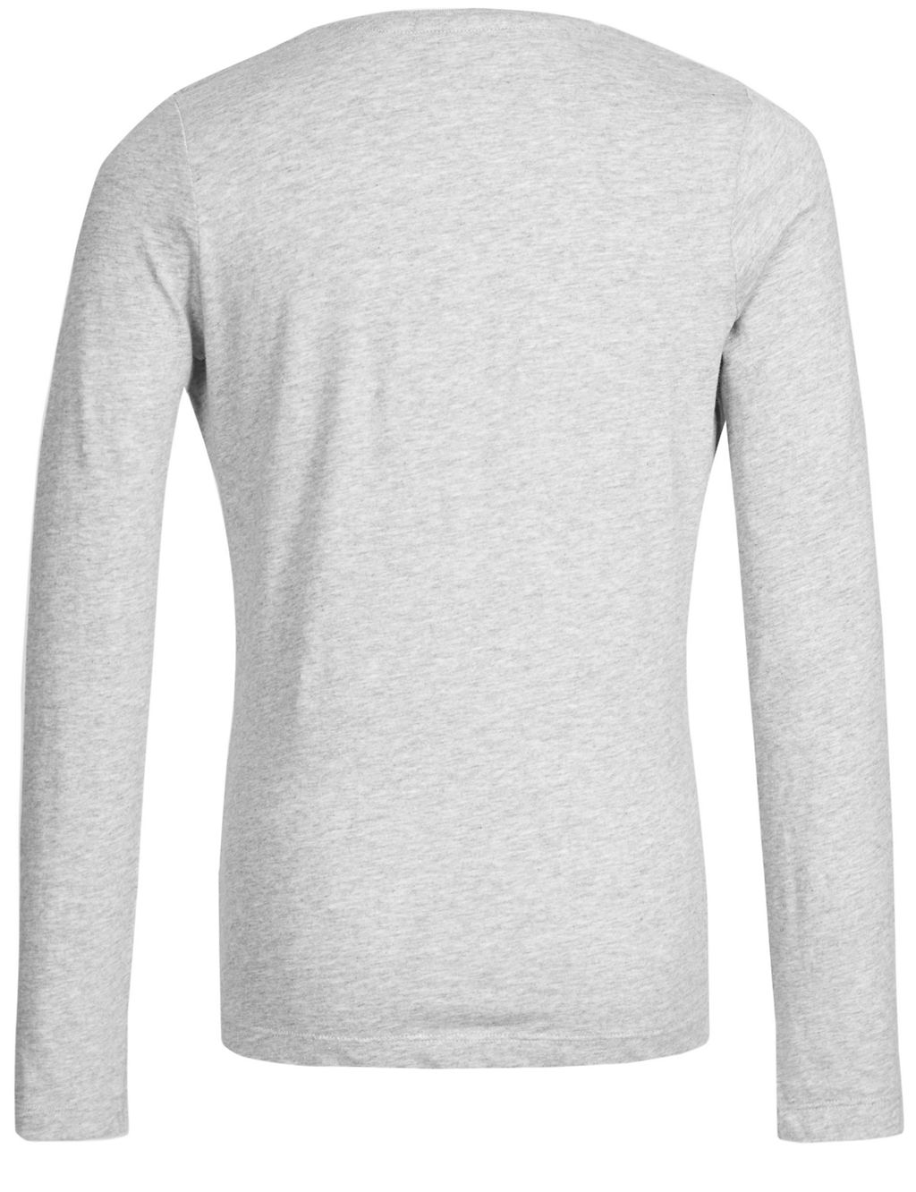 Pure Cotton Long Sleeve T-Shirt with StayNEW™ (3-14 Years) 5 of 5