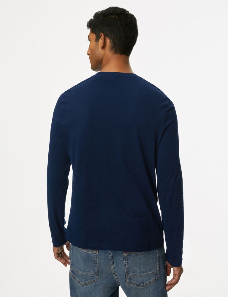 Pure Cotton Long Sleeve T-Shirt 5 of 5