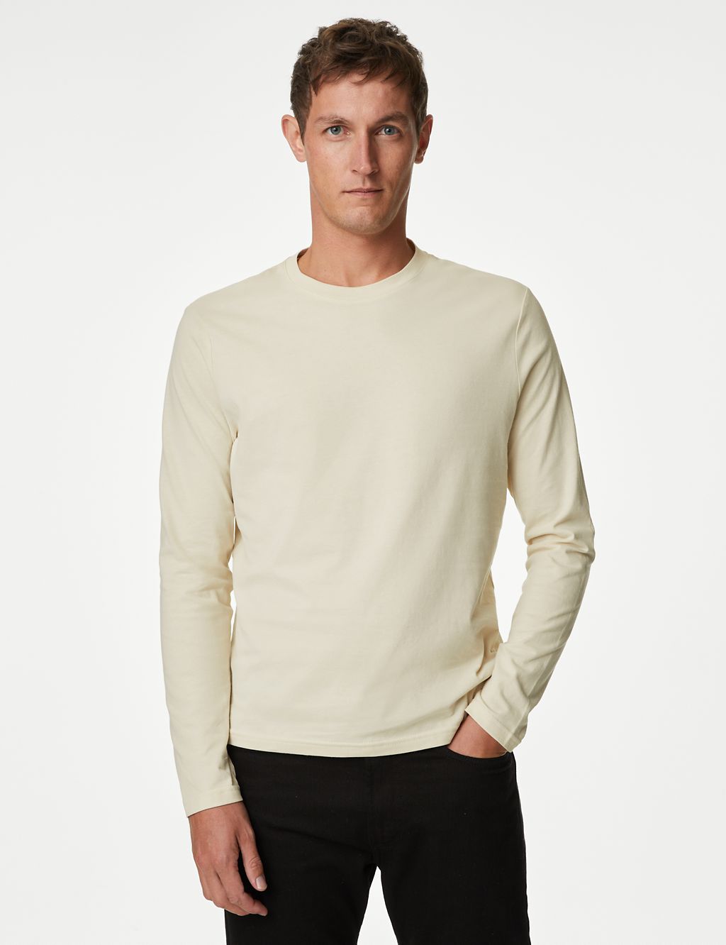 Pure Cotton Long Sleeve T-Shirt 2 of 5
