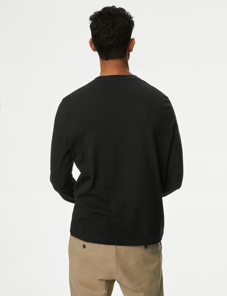Pure Cotton Long Sleeve T-Shirt 5 of 5