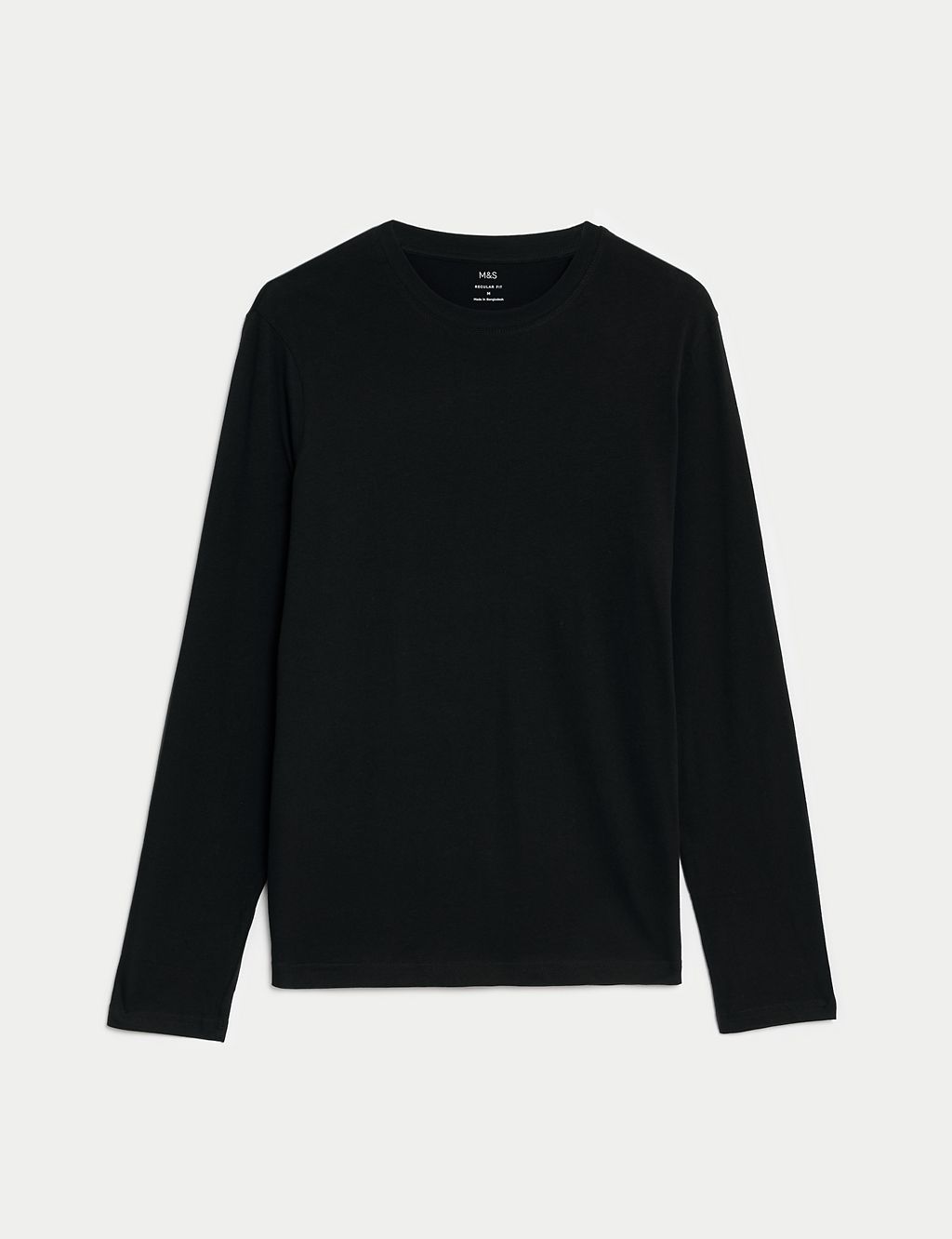 Pure Cotton Long Sleeve T-Shirt | M&S Collection | M&S