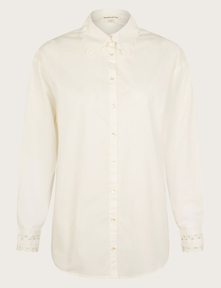Pure Cotton Longline Shirt 2 of 5