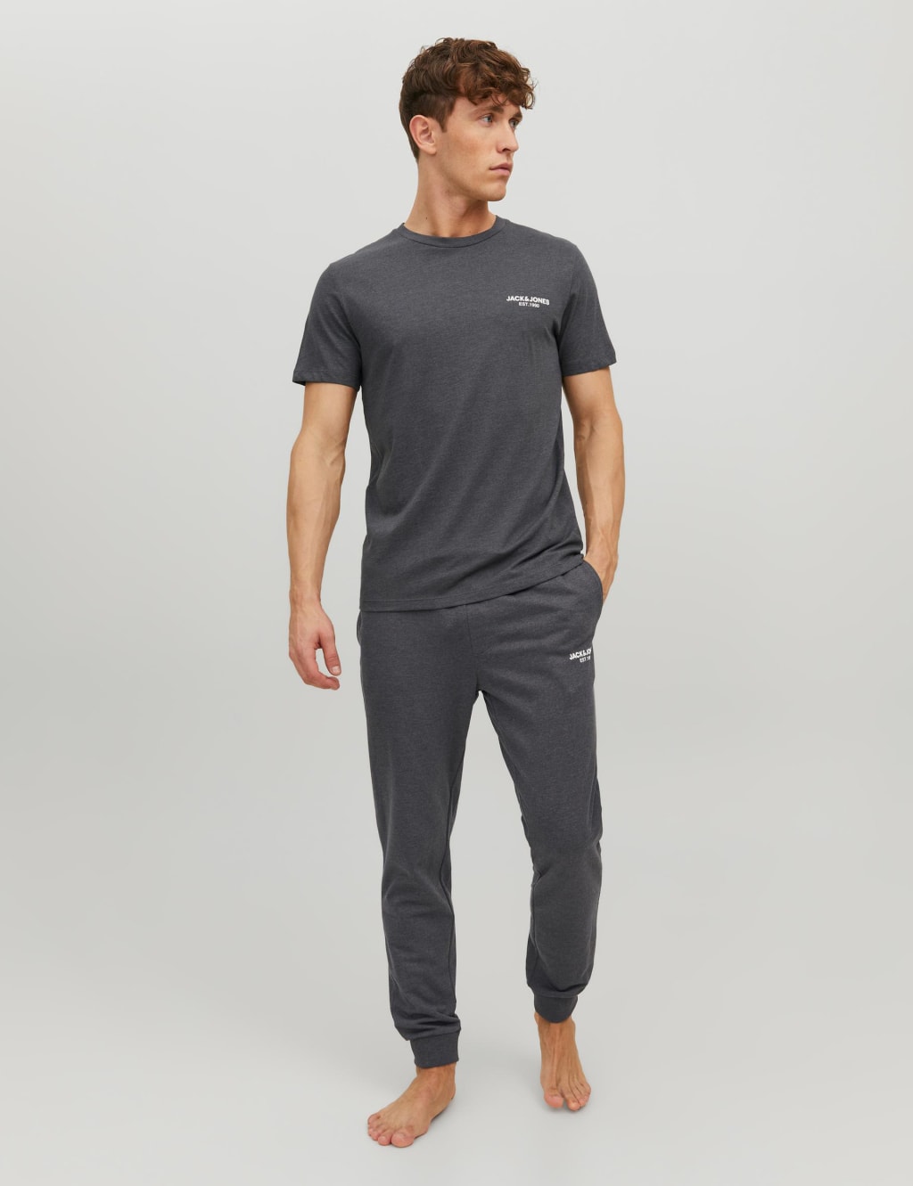 Pure Cotton Loungewear Set JACK JONES M S