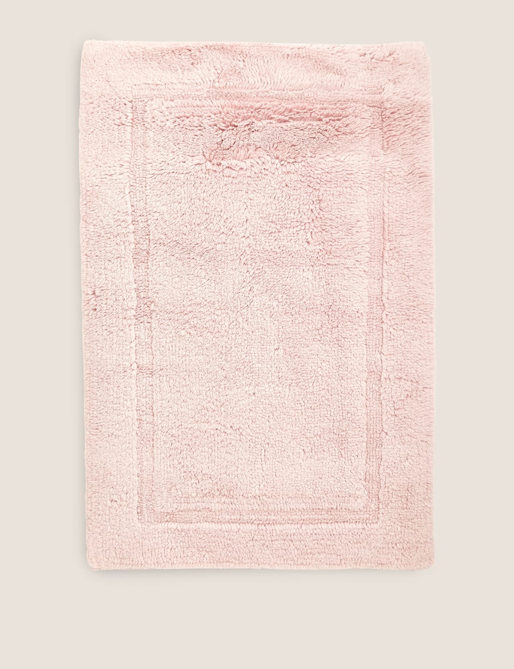 Pure Cotton Luxury Bath & Pedestal Mats M&S