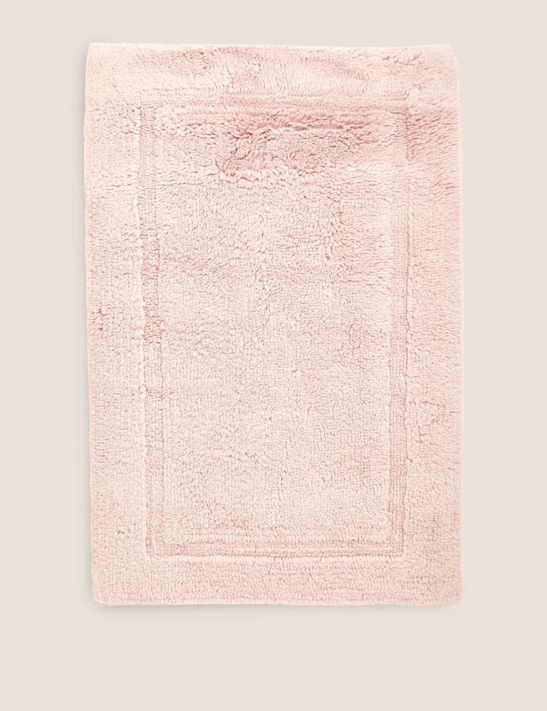 Pure Cotton Luxury Bath & Pedestal Mats M&S