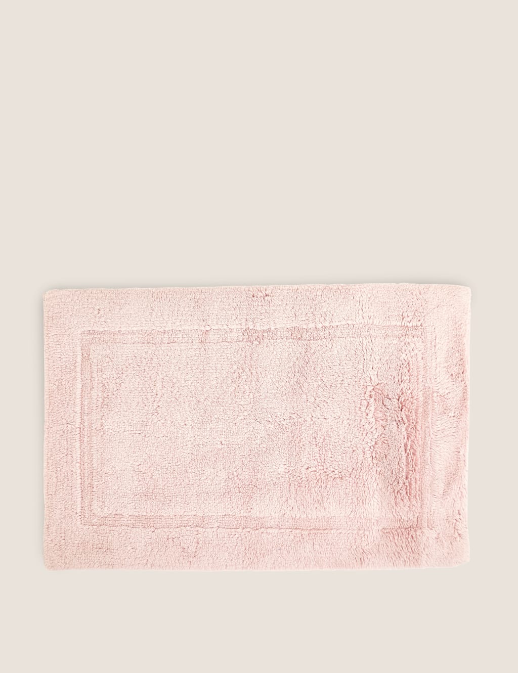 Pure Cotton Luxury Bath & Pedestal Mats M&S