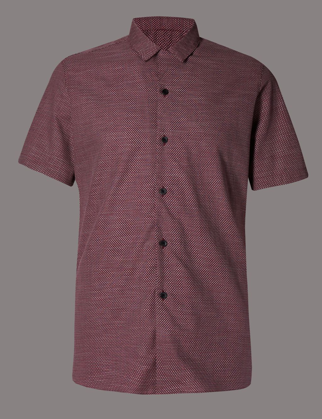 Pure Cotton Luxury Textured Shirt 1 of 4