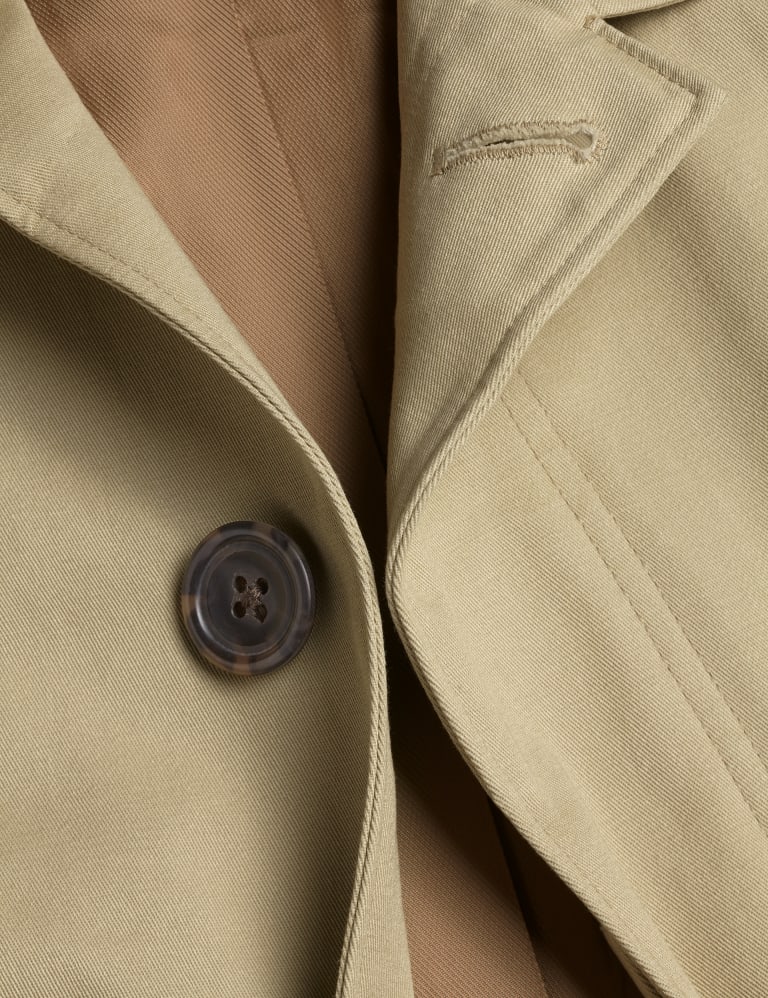 Women's Hooded Twill Mac