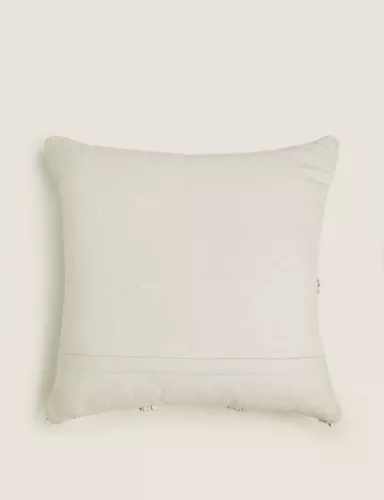 Pure Cotton Macramé Tufted Diamond Cushion 3 of 6