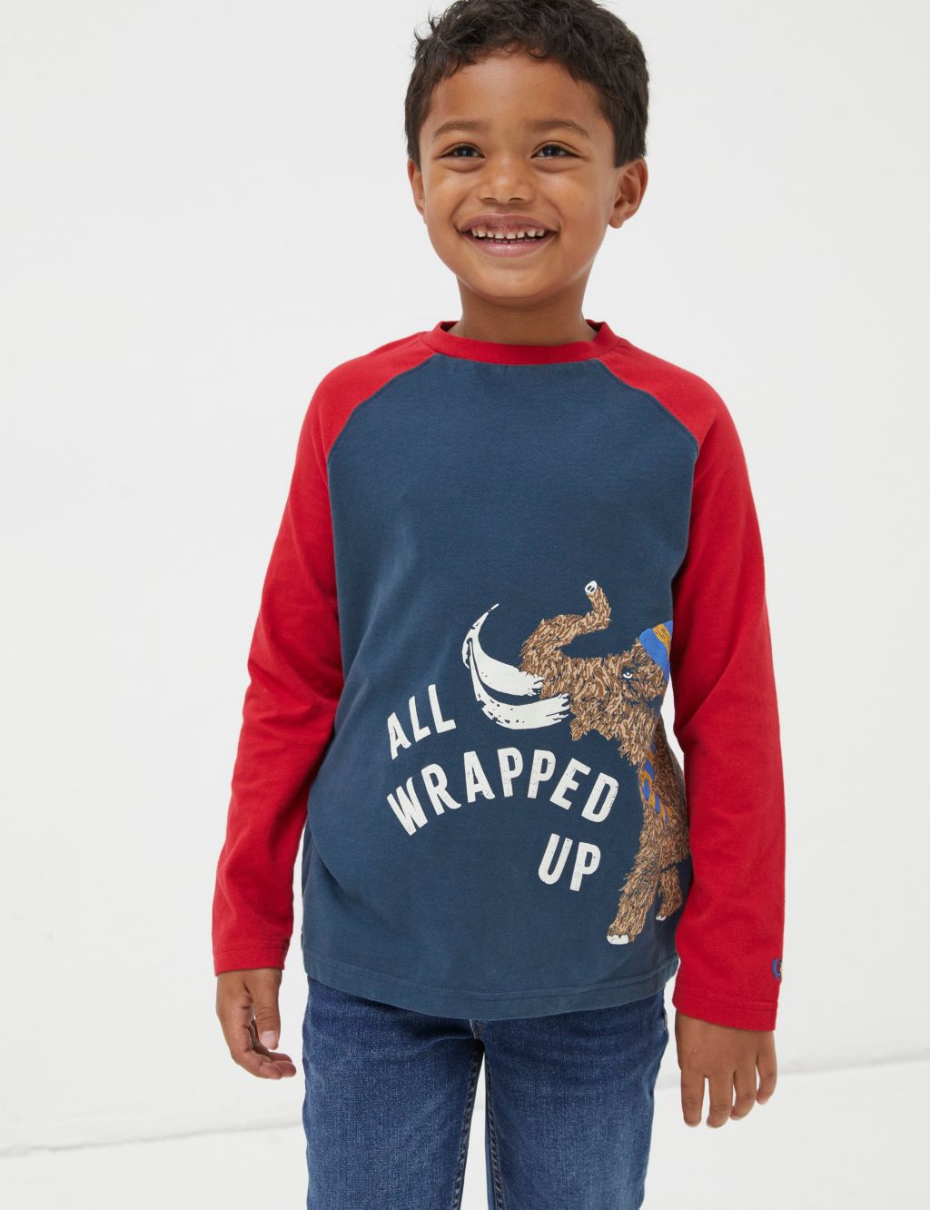 Pure Cotton Mammoth Graphic T-Shirt (3-13 Yrs) 3 of 4