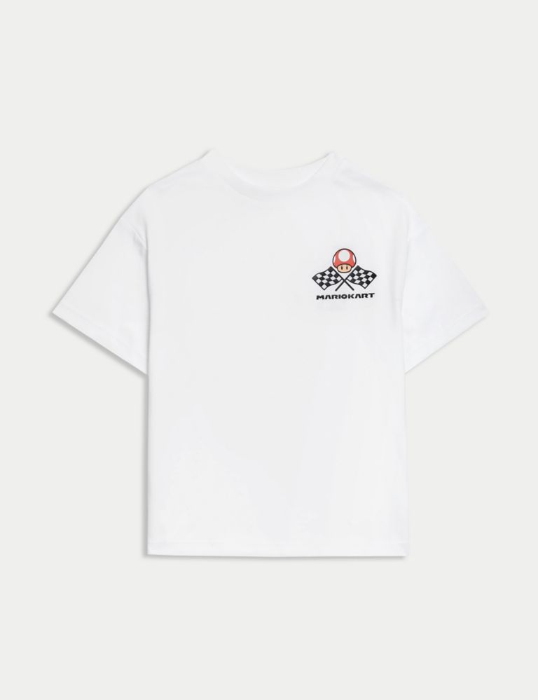 Pure Cotton Mario Kart™ T-Shirt (2-8 Yrs) 1 of 3