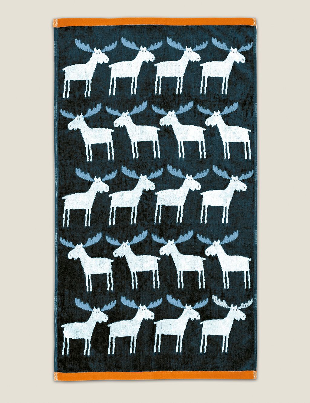 Pure Cotton Marty Moose Towel 2 of 2