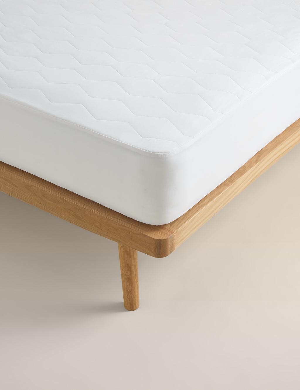 Pure Cotton Mattress Protector M&S Collection M&S