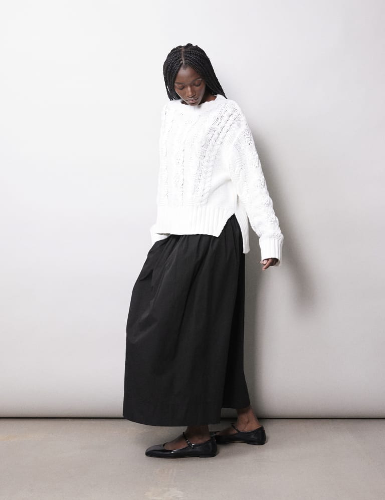 Pure cotton maxi sale