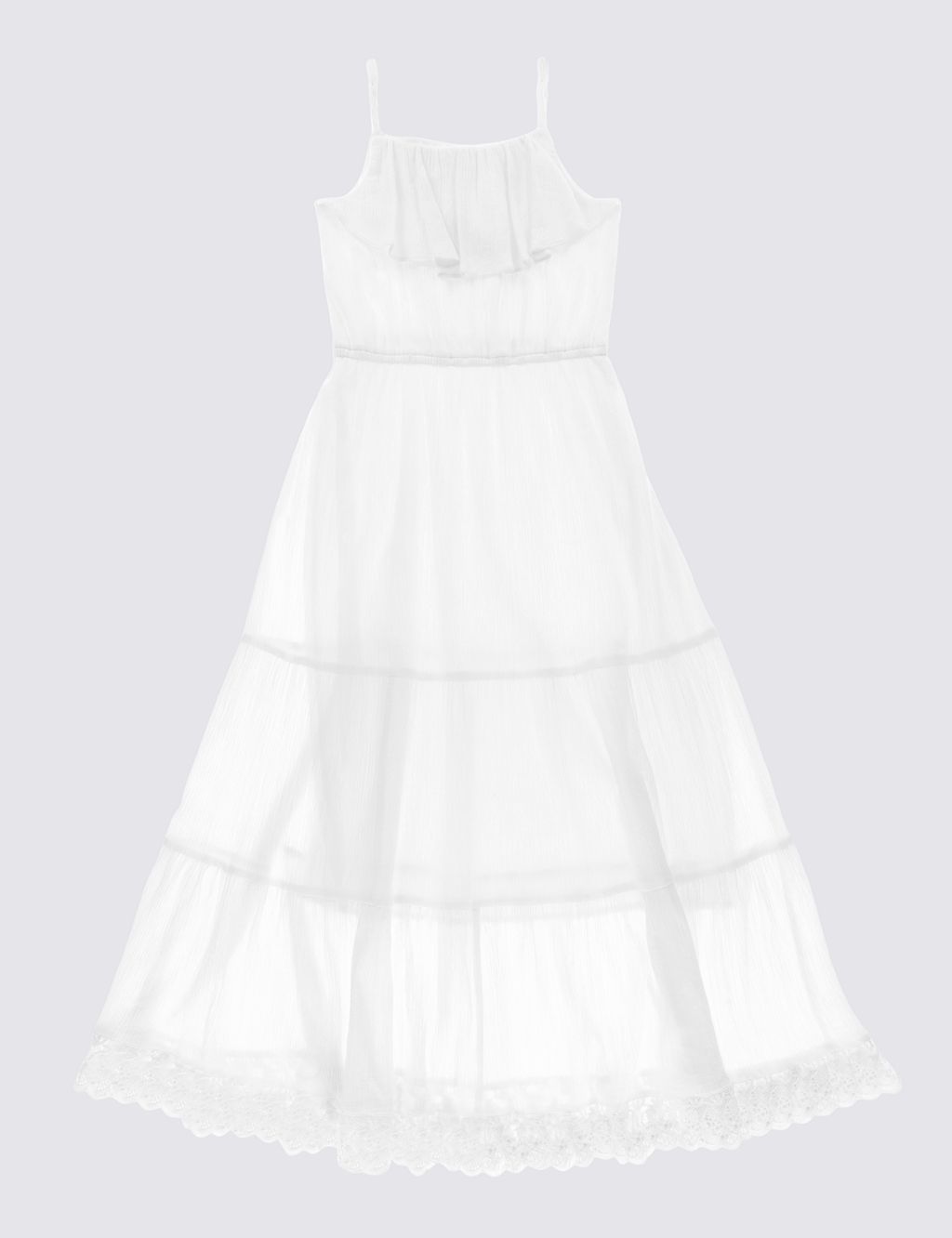 Pure Cotton Maxi Dress (5-14 Years) 1 of 3