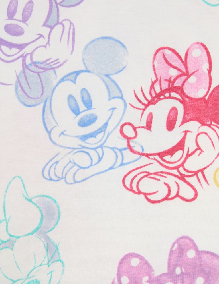 Pure Cotton Mickey™ and Minnie™ Pyjamas (1-7 Yrs) 2 of 2