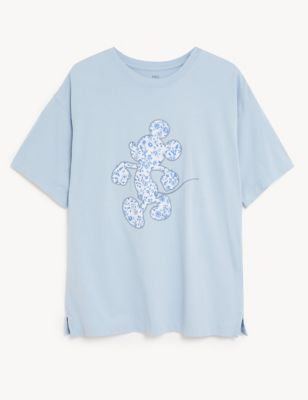 Pure Cotton Mickey Mouse™ Oversized T-Shirt