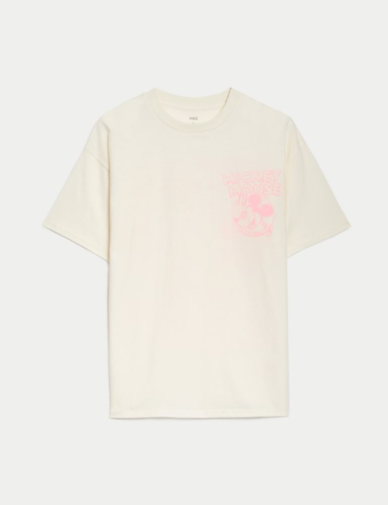 Pure Cotton Mickey Mouse™ T-Shirt (6-16 Yrs) 1 of 3