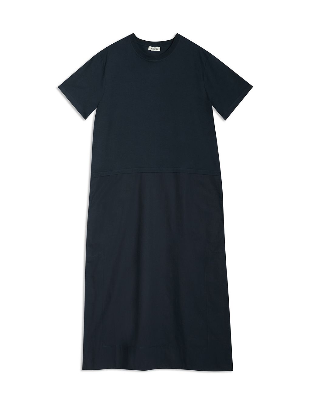 Pure Cotton Midaxi T-Shirt Dress 1 of 6