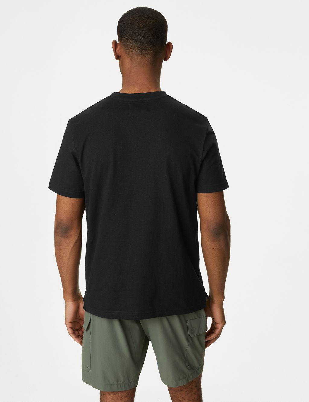 Pure Cotton Midweight Pocket T-shirt 5 of 5