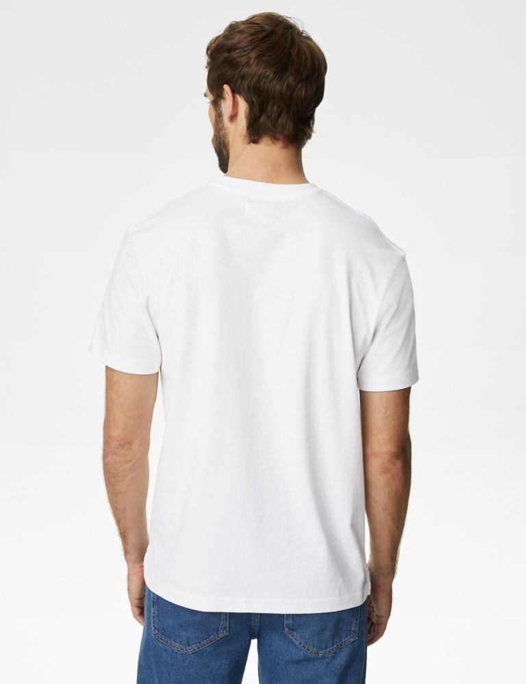 Pure Cotton Midweight Pocket T-shirt 6 of 6