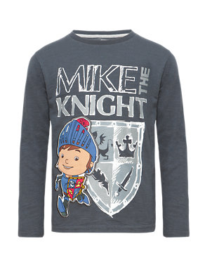 Pure Cotton Mike the Knight T-Shirt Image 2 of 4
