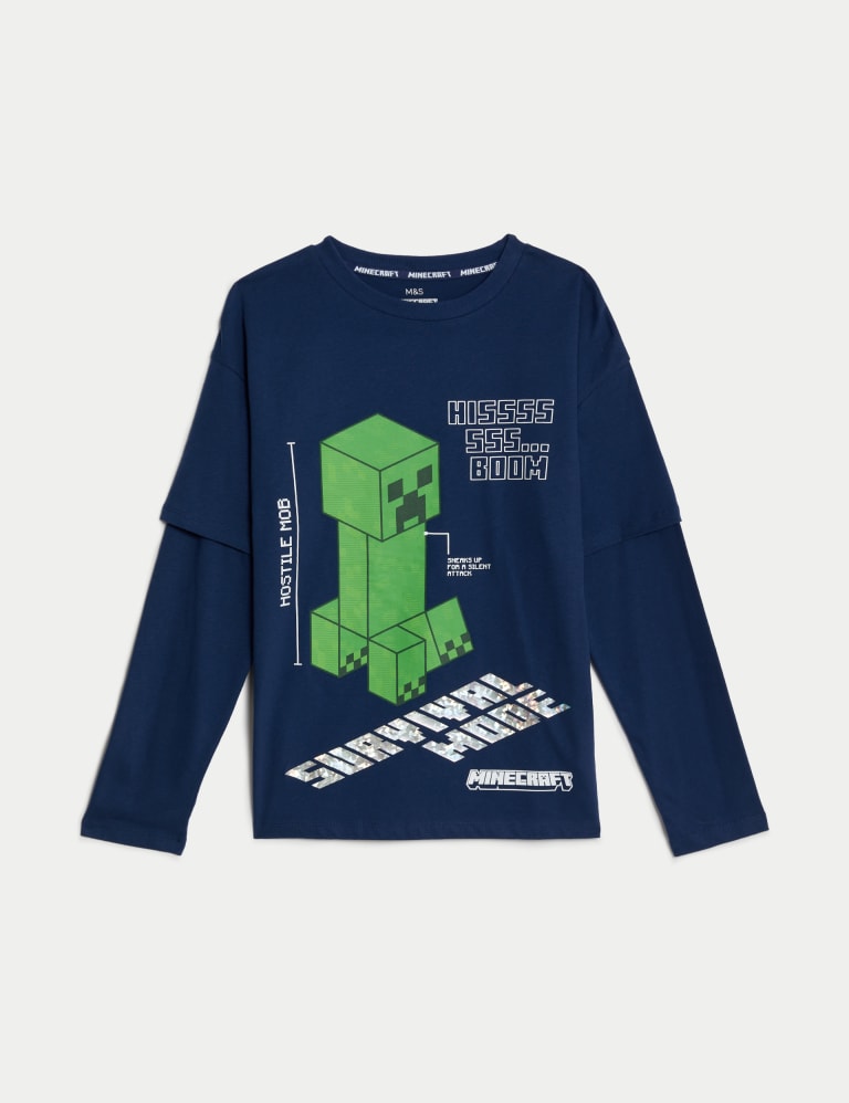 Minecraft t shirt marks and hot sale spencer