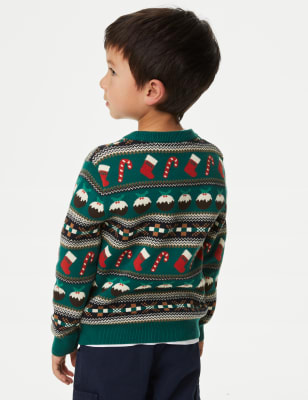 Boys deals reindeer jumper