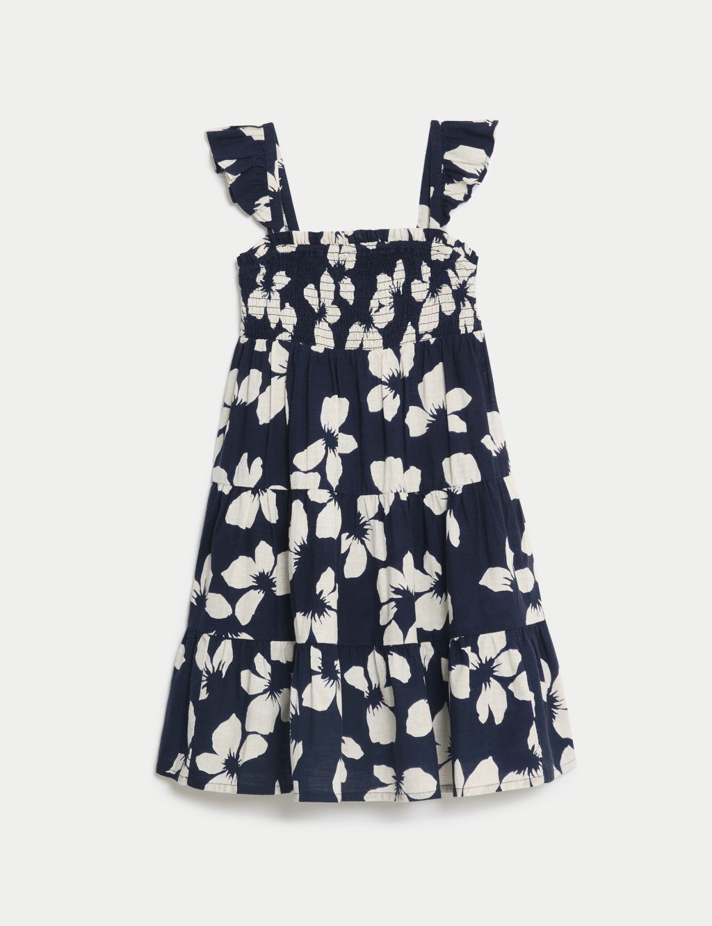 Pure Cotton Mini Me Printed Dress (6-16 Yrs) 1 of 5