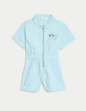 Pure Cotton Minnie Boiler Suit (2-8 Yrs) Image 2 of 6