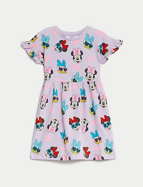 Pure Cotton Minnie Mouse™ Dress (2-8 Years) Image 2 of 5