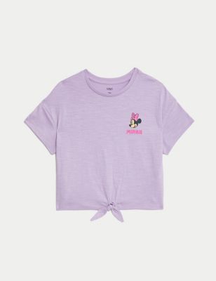 Pure Cotton Minnie Mouse™ T-Shirt (2-8 Yrs) Image 2 of 6