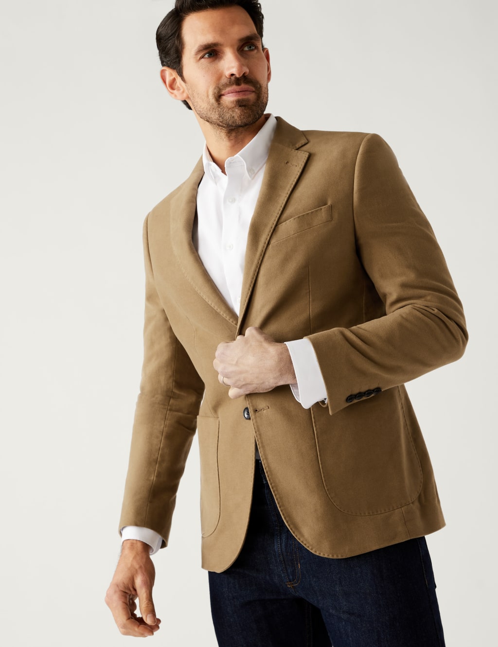 Pure Cotton Moleskin Jacket 1 of 7