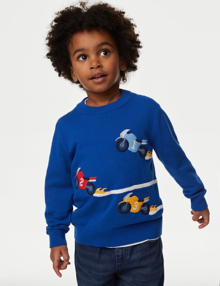 Marks and clearance spencer boys jumpers
