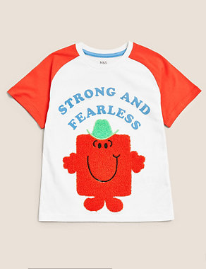 Pure Cotton Mr Strong™ T-Shirt (2-7 Yrs) Image 2 of 5