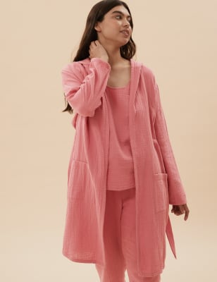 Marks and spencer 2024 short dressing gown