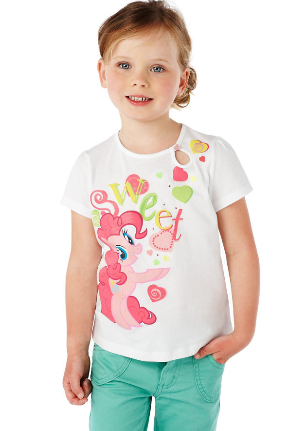Pure Cotton My Little Pony T-Shirt Image 1 of 1
