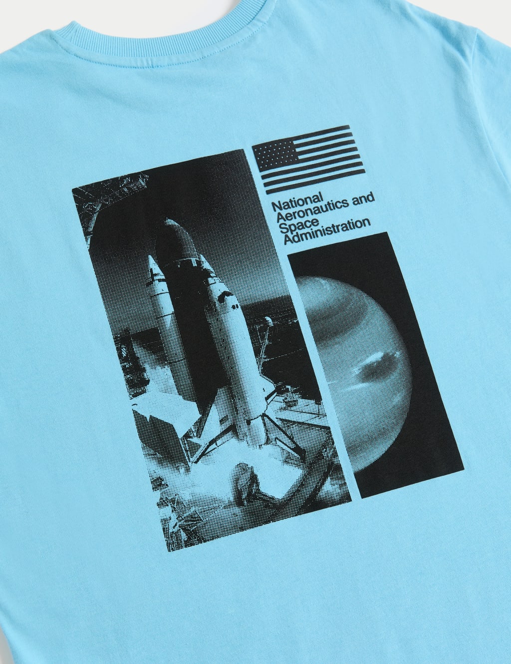 Pure Cotton NASA T Shirt 6 16 Yrs
