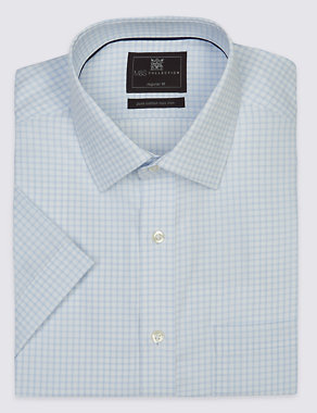 Pure Cotton Non-Iron Regular Fit Shirt Image 2 of 3