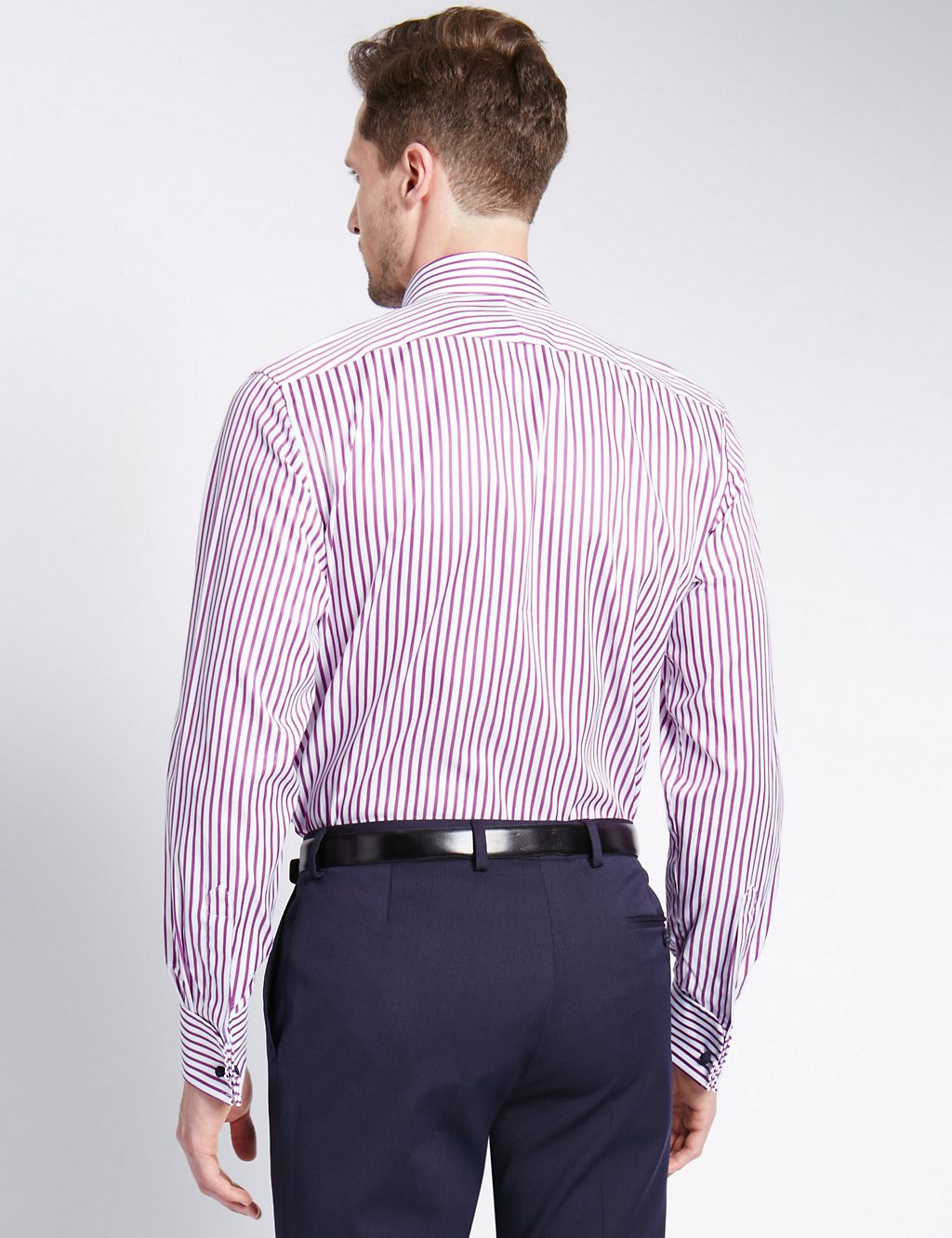 Pure Cotton Non-Iron Tailored Fit Shirt 2 of 5