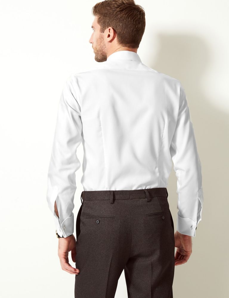 Pure Cotton Non-Iron Twill Slim Fit Shirt 4 of 5